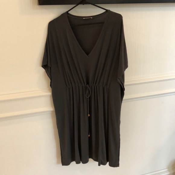 Calvin Klein Flutter Sleeve Dress - Picture 8 of 9